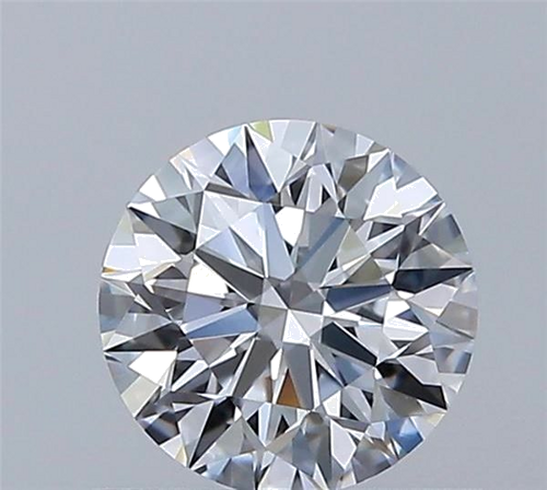 0.53 carat D-VVS2 Excellent cut Natūralus Round Deimantas (1)