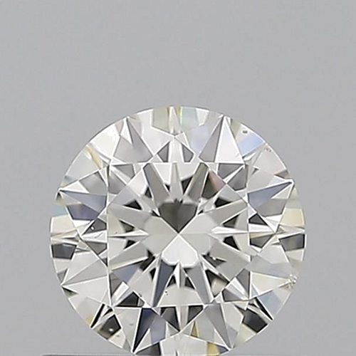 0.61 carat I-SI1 Excellent cut Natūralus Round Deimantas (1)