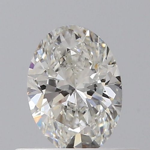 0.4 carat H-SI1 Natūralus Oval Deimantas (1)