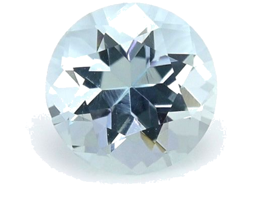 0.62 carat BLUE Round Aquamarine (1)