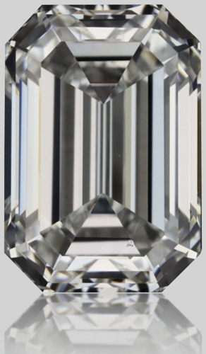 0.51 carat F-VVS1 Natūralus Emerald Deimantas (1)