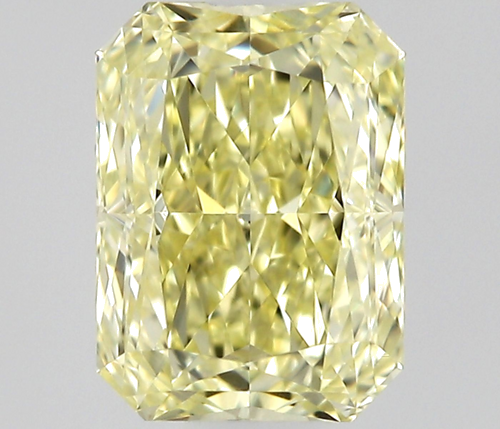 0.52 carat Fancy Light Yellow-VS1 Natūralus Radiant Deimantas (1)