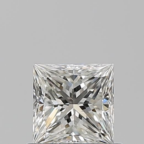 0.64 carat I-VS2 Natūralus Princess Deimantas (1)