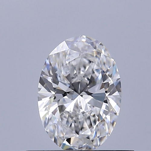 0.45 carat D-VVS1 Natūralus Oval Deimantas (1)