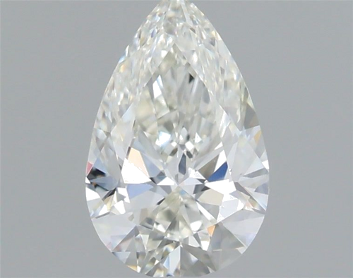 0.6 carat J-VS1 Natūralus Pear Deimantas (1)
