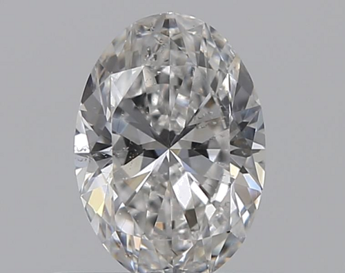 0.43 carat F-SI2 Natūralus Oval Deimantas (1)
