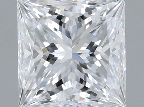0.58 carat D-IF Natūralus Princess Deimantas (1)