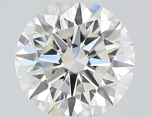 0.37 carat H-IF Excellent cut Natūralus Round Deimantas (1)