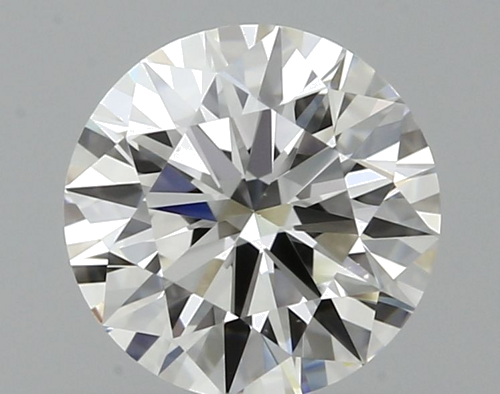 0.5 carat F-VVS2 Excellent cut Natūralus Round Deimantas (1)