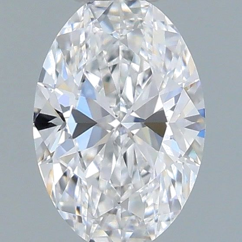 0.5 carat D-VS1 Natūralus Oval Deimantas (1)
