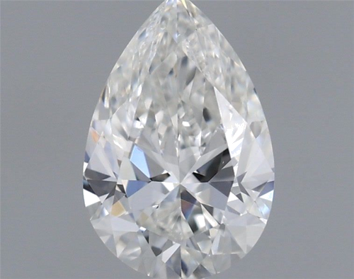 0.47 carat F-VS1 Natūralus Pear Deimantas (1)