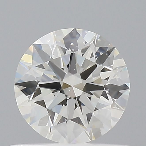 0.51 carat I-SI1 Excellent cut Natūralus Round Deimantas (1)