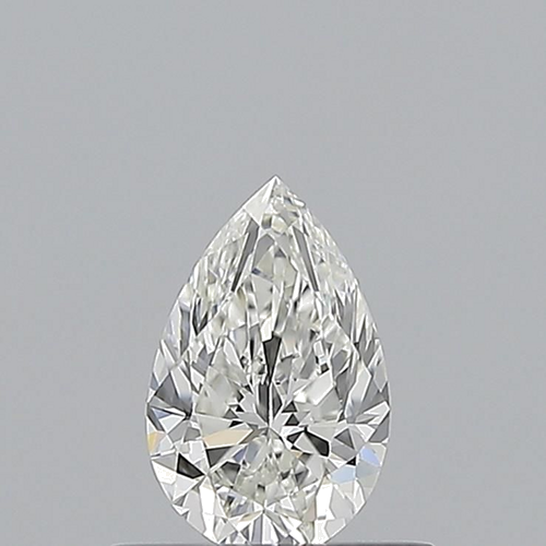 0.52 carat H-VVS2 Natūralus Pear Deimantas (1)