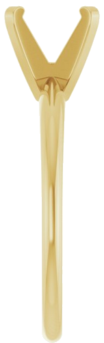 Sužadėtuvių Žiedas „Solitaire“ 14k yellow gold Round 7.6mm (4)