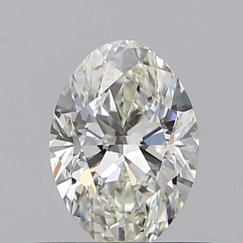 0.5 carat J-VS2 Natūralus Oval Deimantas (1)
