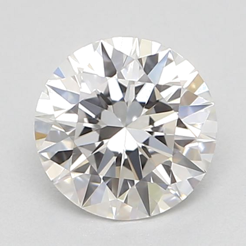 0.42 carat F-VVS1 Excellent cut Natūralus Round Deimantas (1)