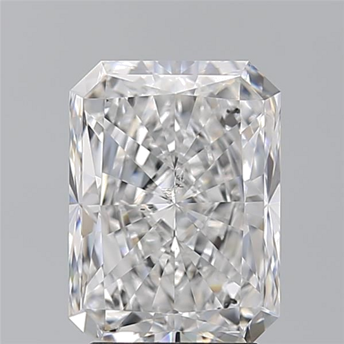 3.5 carat D-SI2 Natūralus Radiant Deimantas (1)