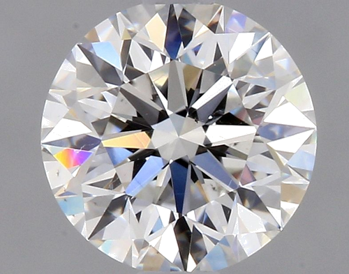 0.7 carat F-SI1 Excellent cut Natūralus Round Deimantas (1)