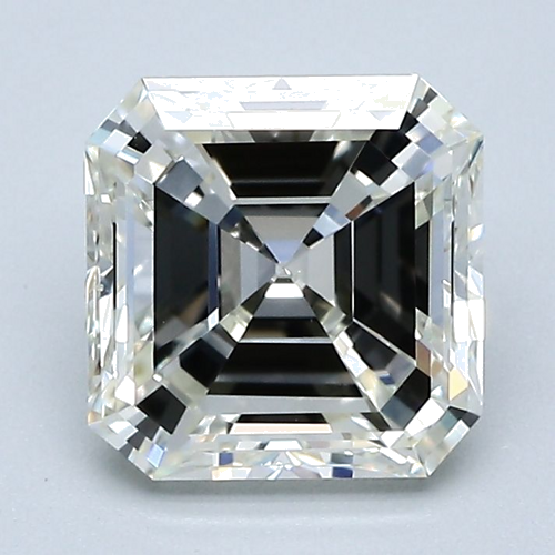1.58 carat J-VS2 Natūralus Asscher Deimantas (1)