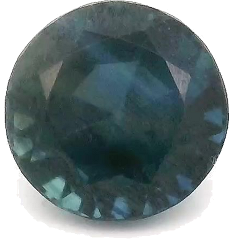 0.62 carat BLUE Round Safyras (1)