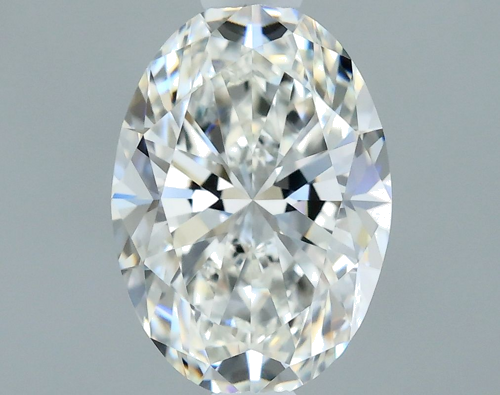 0.76 carat H-VVS2 Natūralus Oval Deimantas (1)