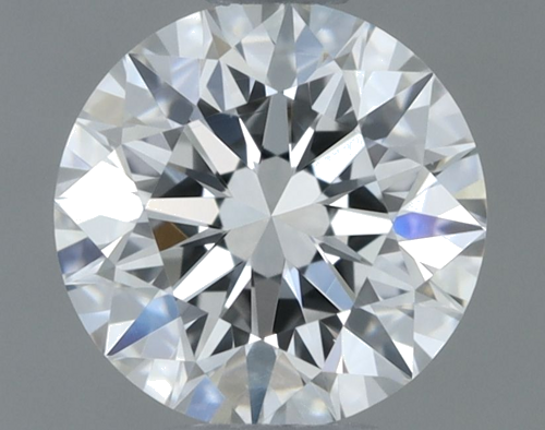 0.5 carat F-VVS1 Excellent cut Natūralus Round Deimantas (1)