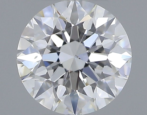 0.37 carat F-SI1 Excellent cut Natūralus Round Deimantas (1)