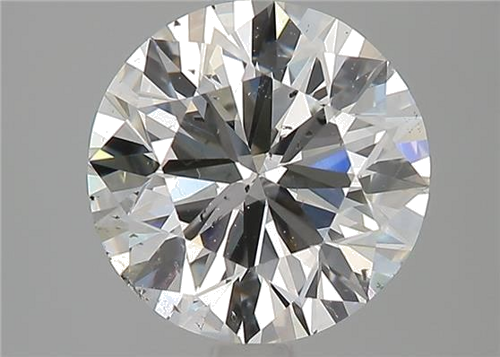 2.01 carat G-SI1 Very Good cut Natūralus Round Deimantas (1)