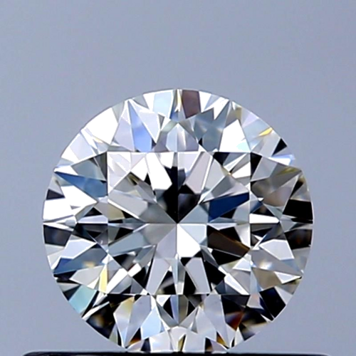 0.51 carat H-VVS2 Excellent cut Natūralus Round Deimantas (1)