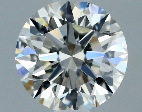 0.51 carat I-VVS2 Excellent cut Natūralus Round Deimantas (1)