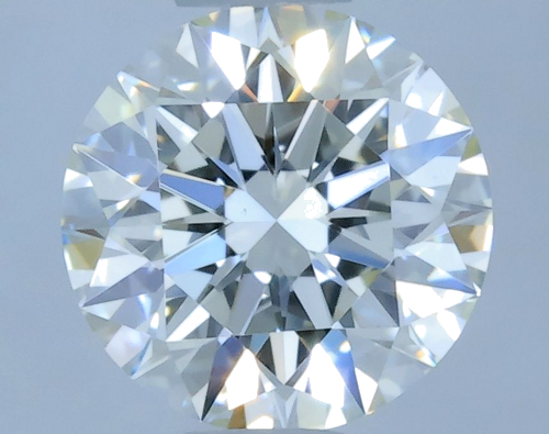 0.52 carat J-VS1 Excellent cut Natūralus Round Deimantas (1)