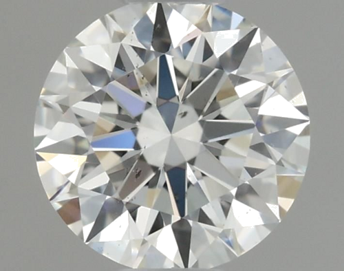 0.31 carat I-SI1 Excellent cut Natūralus Round Deimantas (1)
