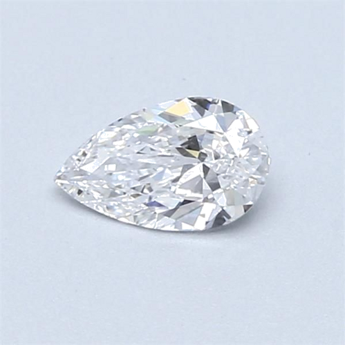 0.4 carat D-IF Natūralus Pear Deimantas (1)