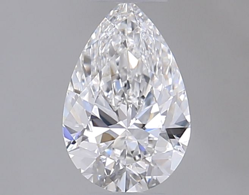 0.34 carat E-IF Natūralus Pear Deimantas (1)