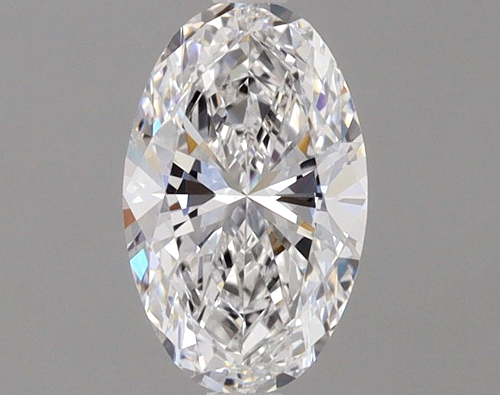 0.6 carat D-VVS1 Natūralus Oval Deimantas (1)