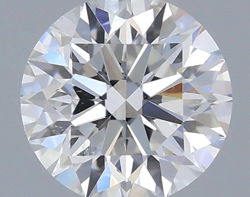 0.51 carat F-SI1 Excellent cut Natūralus Round Deimantas (1)