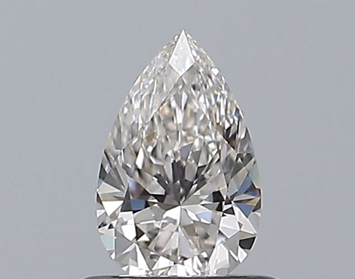 0.53 carat H-IF Natūralus Pear Deimantas (1)