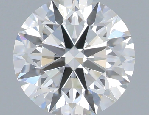 0.5 carat H-VS2 Excellent cut Natūralus Round Deimantas (1)