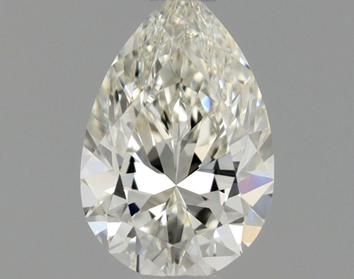0.31 carat J-VVS2 Natūralus Pear Deimantas (1)