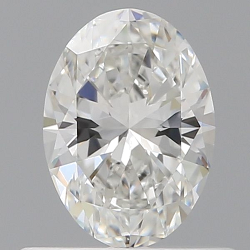 0.52 carat F-VVS2 Natūralus Oval Deimantas (1)