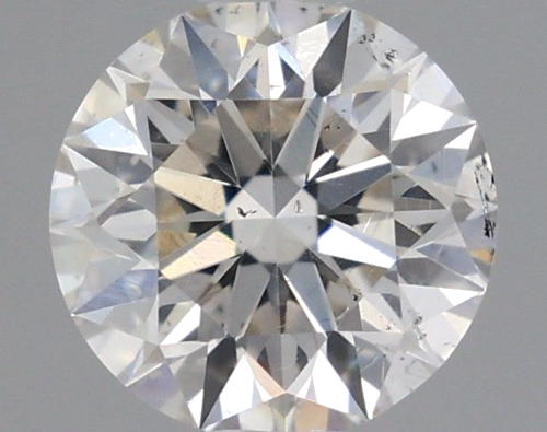 0.63 carat I-SI1 Excellent cut Natūralus Round Deimantas (1)