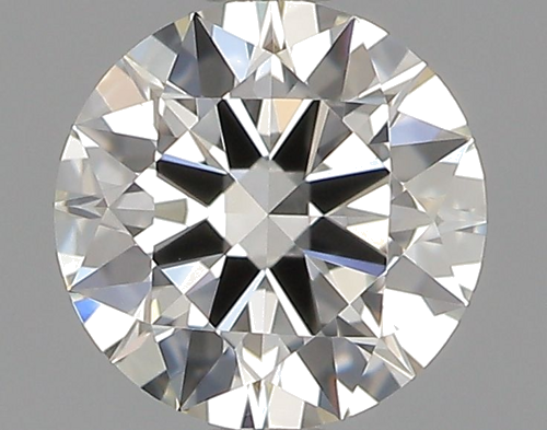 0.51 carat I-VVS1 Excellent cut Natūralus Round Deimantas (1)
