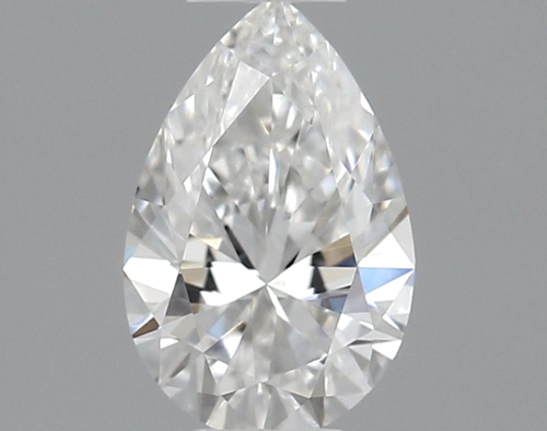 0.23 carat E-VS1 Natūralus Pear Deimantas (1)