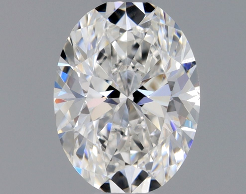 0.42 carat F-VVS2 Natūralus Oval Deimantas (1)