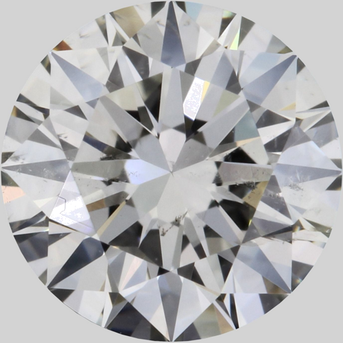 0.8 carat I-SI2 Excellent cut Natūralus Round Deimantas (1)