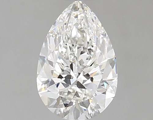 0.7 carat G-VS1 Natūralus Pear Deimantas (1)