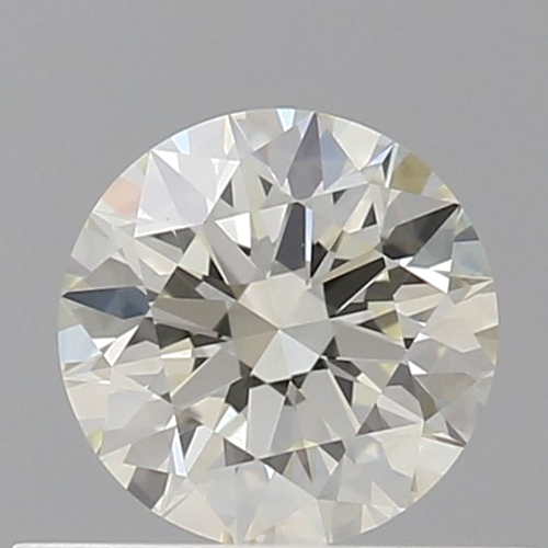 0.46 carat K-VVS2 Excellent cut Natūralus Round Deimantas (1)