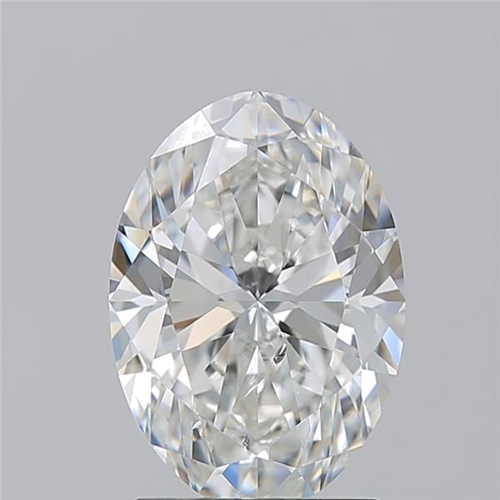 2.01 carat G-SI2 Natūralus Oval Deimantas (1)