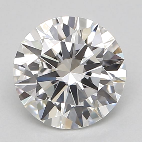 0.51 carat F-VVS1 Excellent cut Natūralus Round Deimantas (1)