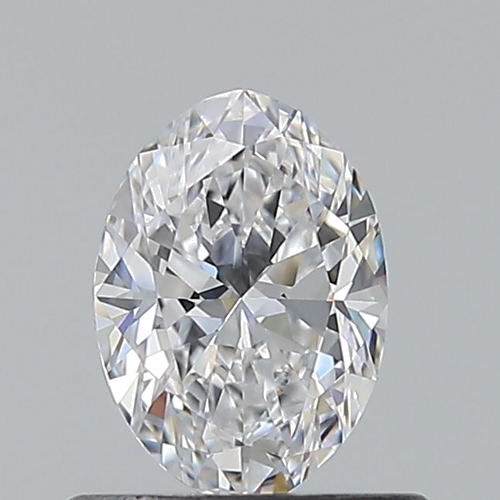 0.5 carat D-VVS1 Natūralus Oval Deimantas (1)